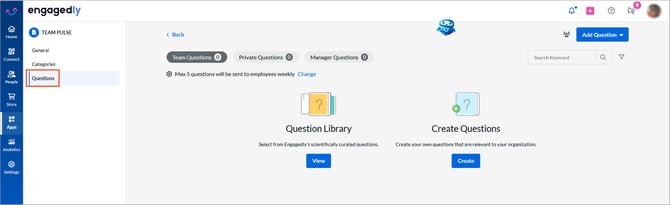 Set up and launch team pulse2
