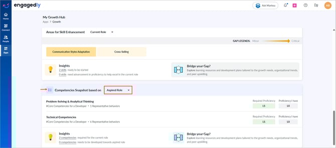 Submit career aspiration1