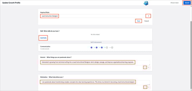 Submit your growth profile2
