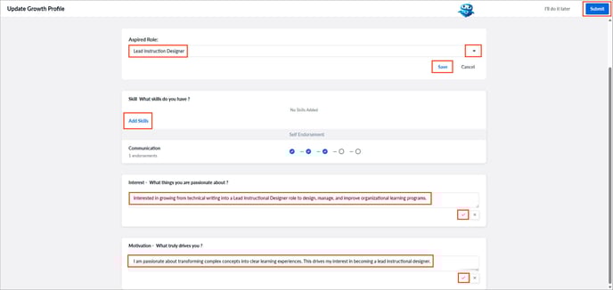 Submit your growth profile2
