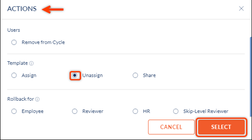 Unassign template bulk1